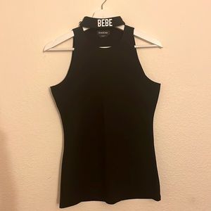 Bebe logo Choker Top